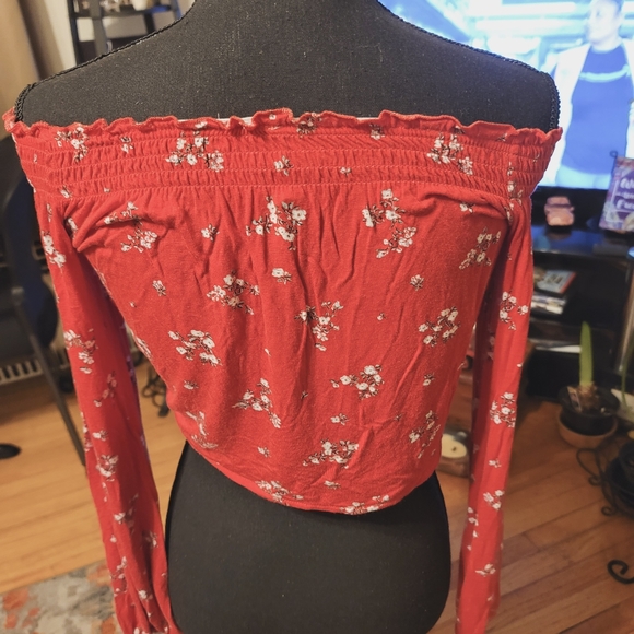 H&M Floral Crop Top - Picture 5 of 10